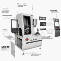Máquina de Corte de Aluminio Automática sin Cola YLS-NC-650, Sierra Servo con Cuchilla de 650 mm para Taller de Fabricación de Puertas y Ventanas