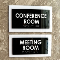 Nouvelle conception 2026 – Plaque de porte personnalisée pour hôtel, numéro d'adresse, numéro de maison, plaque extérieure pour hôtel
