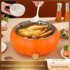 Grande capacité 3-4 personnes nouvelle citrouille antiadhésive marmite électrique multi-fonctionnelle intégrée marmite appareil ménager poêles - Product Image 6