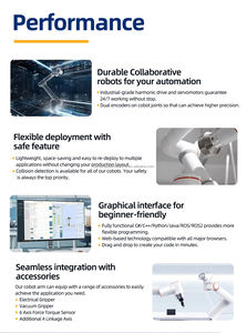 Giá Rẻ Glambot Máy Ảnh Cobot Làm Sạch Hàn <span class=keywords><strong>Robot</strong></span> Công Nghiệp <span class=keywords><strong>Robot</strong></span> Cánh Tay 6 Trục Với Công Nghiệp <span class=keywords><strong>Robot</strong></span> Gripper - Product Image 3