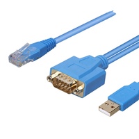 Cable de Programación PLC Serie AB SLC 1747-UIC USB-1747-PIC, PVC, Cobre, USB, Convertidor de Interfaz RS232/DH-485, 300 cm de Longitud