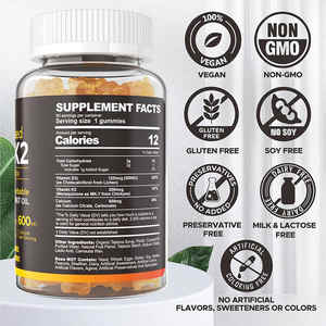 Venta caliente vitamina D3 K2 Centro relleno gomitas apoya la salud ósea y muscular mejora la inmunidad para mujeres niños - Product Image 2