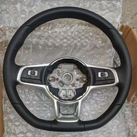 Volants de voiture pour Volkswagen MK7 MK6 R Golf 7 Gti Golf 6 Jetta Passat pour VW CC Volant en cuir