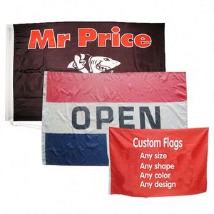 Print Your Own Logo Design Words Flag Factory Customized Supply Harely Davidson Motorcycle Flags Custom Flag Banner - Product Image 5