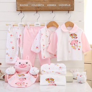 2021 New Arrival Cotton Baby <b>Clothes</b> Newborn Gift <b>Box</b> Set Full Moon Baby Clothing Supplies Spring Autumn and Winter - Product Image 4