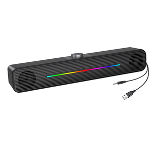 <span class=keywords><strong>Barre</strong></span> <span class=keywords><strong>de</strong></span> télévision haut-parleur câble filaire RVB PC portable <span class=keywords><strong>de</strong></span> bureau usb multimédia petit haut-parleur longue bande <span class=keywords><strong>barre</strong></span> <span class=keywords><strong>de</strong></span> <span class=keywords><strong>son</strong></span> lumineuse subwoofer - Product Image 5