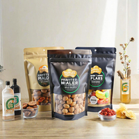 Sacs en plastique refermables de qualité alimentaire, personnalisables par impression en gravure, emballages réutilisables pour aliments pour animaux, collations et gâteaux