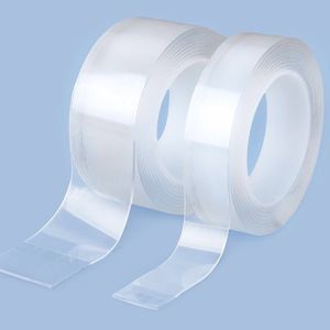 Single and Double Sided Acrylic Nano Tape Clear Waterproof <strong>Removable</strong> Pressure Sensitive Masking Material <strong>Adhesive</strong> <strong>Paper</strong> &amp; Film - Product Image 3