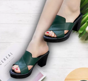 Sandali Estivi da <span class=keywords><strong>Donna</strong></span> con Tacco Spesso Ultra Alto, Infradito Leggeri alla Moda, <span class=keywords><strong>Eleganti</strong></span> <span class=keywords><strong>Scarpe</strong></span> da Esterno - Product Image 4