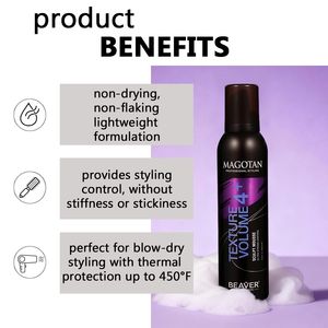 <span class=keywords><strong>Mousse</strong></span> <span class=keywords><strong>coiffante</strong></span> hydratante BEAVER Private Label, légère, texturée, pour <span class=keywords><strong>cheveux</strong></span> <span class=keywords><strong>bouclés</strong></span>, <span class=keywords><strong>mousse</strong></span> volumisante pour <span class=keywords><strong>cheveux</strong></span> - Product Image 3