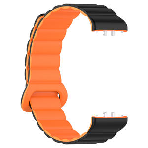 Nouveau <span class=keywords><strong>bracelet</strong></span> de <span class=keywords><strong>montre</strong></span> double couleur de mode sportive pour <span class=keywords><strong>bracelet</strong></span> de <span class=keywords><strong>montre</strong></span> en silicone magnétique <span class=keywords><strong>Samsung</strong></span> <span class=keywords><strong>Fit</strong></span> 3 bandes - Product Image 6