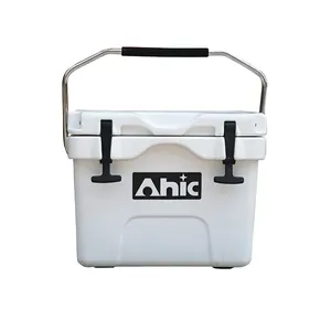 15L 16QT durable hard rotomolded color cooler box ice chest AH15 for camping fishing