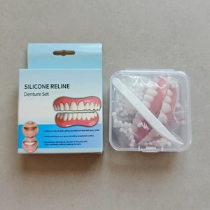 Protesi Dentarie Complete Superiori e Inferiori per Abbellire il Sorriso, Sbiancare i <span class=keywords><strong>Denti</strong></span>, Faccia da Dentista, Comfort e Adattabilità, Apparecchio Flessibile per <span class=keywords><strong>Denti</strong></span>, Sorriso Sicuro - Product Image 2