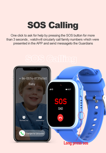 Montre connectée pour enfants KT37 AI 4G Android, écran WIFI, appel SOS, fréquence cardiaque, GPS, tracker Esim, montre GPS - Product Image 6