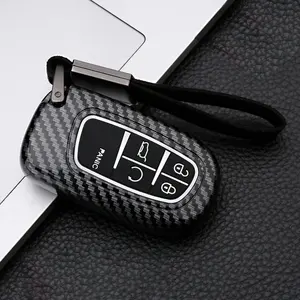 10€02 sur Porte-clés Voiture avec 2 Anneaus et Coffret Cadeau FONGWAN  Cadeaux pour Homme et Femme - Noir - Porte clef - Achat & prix