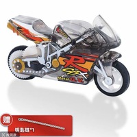 Modèle réduit de moto en plastique Firestone Cool Stunt à inertie, jouet de course simulé à l'échelle 1:5, très populaire