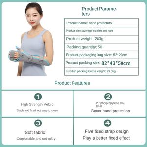 Férula de <span class=keywords><strong>Mano</strong></span> para Rehabilitación de Fracturas, Ajustable, Postoperatoria, Fijación de Muñeca, Soporte de Muñeca, Fijación de Hueso <span class=keywords><strong>Metacarpiano</strong></span> - Product Image 4