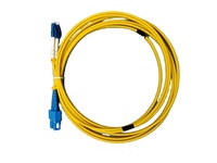 Kabel Patch Cord Fiber Optik YOFC Simplex Singlemode LC ke SC G652D G657A UPC APC 0.9mm 2.0mm 3.0mm FTTH Kuning