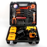 Kits combinés sans fil à batterie au lithium Sanjiang, grande réduction, perceuse à percussion, cloueuse, coffret d'outils