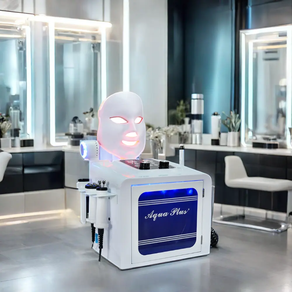 Multifunktionale Kosmetik-Salon-Ausstattung Hydrodermabrasion Hautpflege Tiefreinigung Gesichts-SPA-Gerät