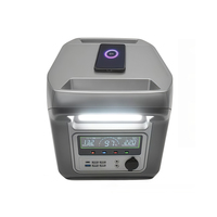 Station d'alimentation portable 1000W, batterie au lithium LiFePO4, générateur solaire MPPT, banque d'alimentation d'urgence pour la maison, le camping en plein air et les camping-cars
