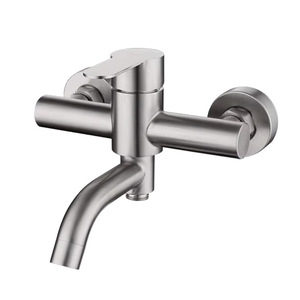 <span class=keywords><strong>Rubinetto</strong></span> per Vasca <span class=keywords><strong>da</strong></span> Bagno in Acciaio Inox 304 Termostatico, Risparmio Idrico, Certificato CE, Montaggio a Parete, Garanzia 5 Anni - Product Image 1