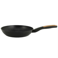 Ensemble de 8 ustensiles de cuisine en aluminium antiadhésif avec casserole, poignées en bakélite, compatible gaz et induction, passe au four, au micro-ondes et au lave-vaisselle