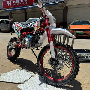 Moto tout-terrain sportive 125cc, moto de cross, moto à moteur <span class=keywords><strong>4</strong></span> temps, moto à essence pour les courses de pit - Product Image 4