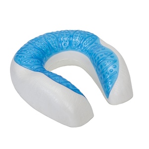 Almohada <span class=keywords><strong>de</strong></span> <span class=keywords><strong>Viaje</strong></span> en Forma <span class=keywords><strong>de</strong></span> U con Espuma Viscoelástica y Gel Refrigerante para Soporte <span class=keywords><strong>Cervical</strong></span>, Modelo WJ-1117 con Diseño Marino/Personajes - Product Image 3