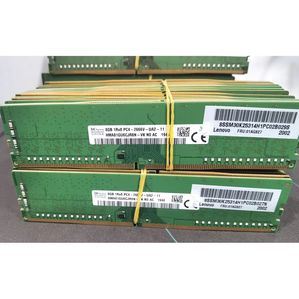 ذاكرة رام مستعملة بسعر رخيص Ddr2 Ddr3 Ddr4 DDR5 2 جيجا 4 جيجا 8 جيجا 16 جيجا 32 جيجا ذاكرة رام أصلية مستعملة للكمبيوتر