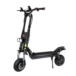 Hot Selling Electric Mobility Scooter Kaabo Wolf King GTR for Commuters, Black and Gold Colors