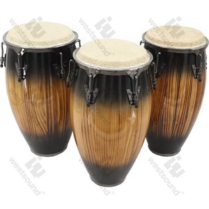 Tambour à main latin <span class=keywords><strong>Congas</strong></span> 10 pouces 11 pouces 11,8 pouces 12,5 pouces Tambour de <span class=keywords><strong>percussion</strong></span> occidental Ensemble de <span class=keywords><strong>congas</strong></span> - Product Image 4
