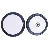 Roue de poussette Nobby B-S1703 de 5,5 pouces avec jantes en plastique et pneu en mousse PU certifiée SGS
