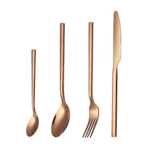 Flatware Stainless Steel For Wedding High Quality Wholesale Price Golden Metal CLASSIC Restaurant Home Hotel Party Wedding