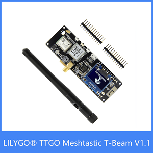 <span class=keywords><strong>TTGO</strong></span> Meshtastic T-Beam V1.1 ESP32 433/868/915/923Mhz WiFi BLE Lora ESP32 GPS NEO-6M Sma18650 Support de batterie avec OLED - Product Image 5