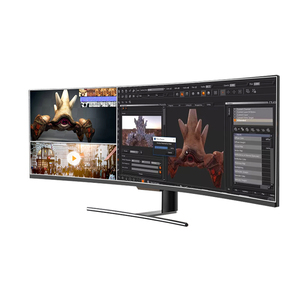 Monitor Gaming QHD de 49 Pulgadas, 144hz, 5K, Curvo, 4k, 120hz, Pantalla Ancha, MVA, LED, LCD, Monitor de Computadora de 49 Pulgadas - Product Image 2