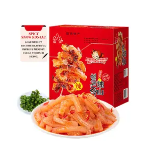 Hàn Quốc Bán Chạy Nhất 600G Tuyết Konjac Bổ Dưỡng Ăn Chay Konjac Dải Cay Giải Độc Giảm Béo Ăn Nhẹ cay Konjac