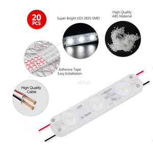Module LED SMD 2835 12V étanche IP65 pour enseignes lumineuses, panneaux publicitaires et caissons lumineux - Product Image 3