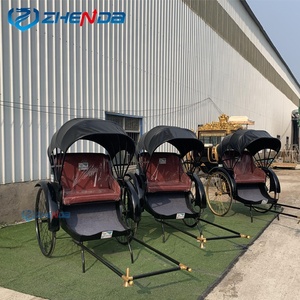 Venta Directa de Fábrica: Rickshaw Clásico Convertible con Asiento Blando, el Más Vendido para Turismo Navideño - Product Image 1