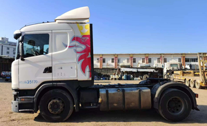 Camión tractor <span class=keywords><strong>Scania</strong></span> G410 blanco 4x2 usado de alta calidad, equipado con motor DC13, en venta. - Product Image 4