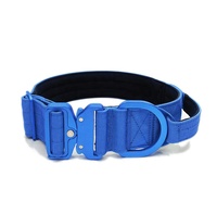 Correa para Perro de Nailon Acolchada con Estampado, de Liberación Rápida, Ligera, con Hebilla de Aluminio Aeronáutico, Color Personalizado, Duradera