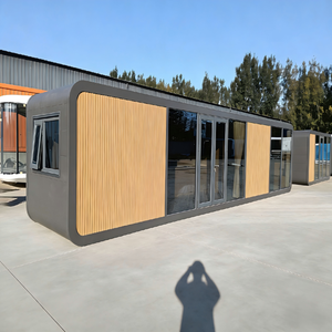 Cabaña Modular Portátil Moderna tipo Apple con Cocina, Cabaña Prefabricada Moderna tipo Apple de Alta Calidad y Gran Venta, <span class=keywords><strong>Vivienda</strong></span> Temporal - Product Image 2