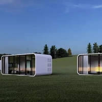 Conteneur modulaire transportable préfabriqué de 20 pieds pour entrepôt Apple, bureau extérieur et atelier