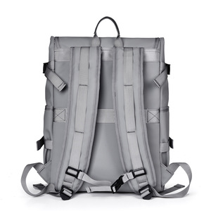 Casual <b>Backpack</b> Multi <b>Strap</b> Lightweight <b>Backpack</b> Practical Outdoor Travel Bag With Reflective Details RTS Bulk Mixed Order - Product Image 2