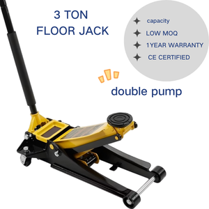 Cric hydraulique pour voiture 3 tonnes, profil bas, construction en fer, garantie 1 an, vente flash - Product Image 1