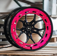 Nouvelles jantes en alliage d'aluminium forgées noir brillant Gunmetal Split Y 18-22 5x114.3/120/112 pour GT-R Corvette M2