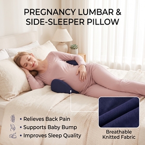 Cuscino Certificato Personalizzato Rimovibile <span class=keywords><strong>per</strong></span> Supporto Lombare in Gravidanza, Cuscino Multifunzionale <span class=keywords><strong>per</strong></span> Maternità e Supporto Completo del Corpo - Product Image 2