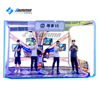 Le plus récent simulateur de réalité virtuelle 9d Vr à pièces de monnaie pour 4 joueurs, marche gratuite, tir d'arcade, jeux de réalité virtuelle