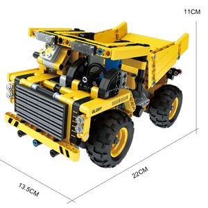Mould King 13016 RC Mini camión de Control remoto vehículo bloques de construcción RC ladrillos Tractor bloques conjunto para niños - Product Image 4