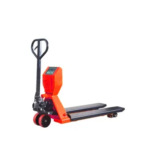 Manual Lift Trolley 2.5 Ton Truck 2ton 3ton Scale Hydraulic Pallet Jack Truck Weight Weighing Scale Truck